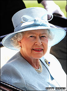 The Queen at Ascot