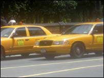 Yellow taxi