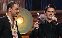 Muse with their award