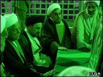 دیدار خبرگان رهبری از آرامگاه آیت الله خمینی