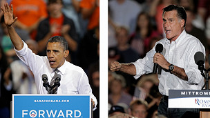 رامنی - اوباما