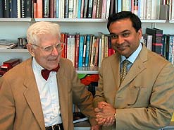 Aaron Beck with Raj Persaud