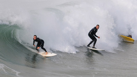Drop ins at Manorbier. Image by Adie @ frames photography