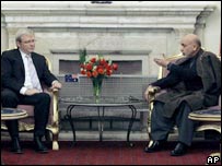 Thủ tướng Úc Kevin Rudd với Tổng thống Afghanistan Hamid Karzai 