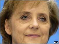 Angela Merkel, líder do Partido Cristão Democrata da Alemanha