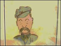 हिटलर का बनाया चित्र