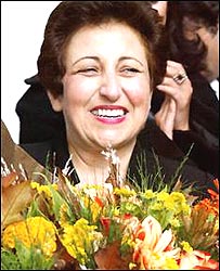 شيرين عبادی، برنده جايزه نوبل