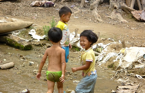 Children playing