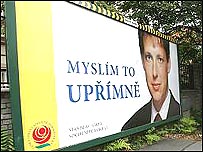 Bilboard sociálních demokratů