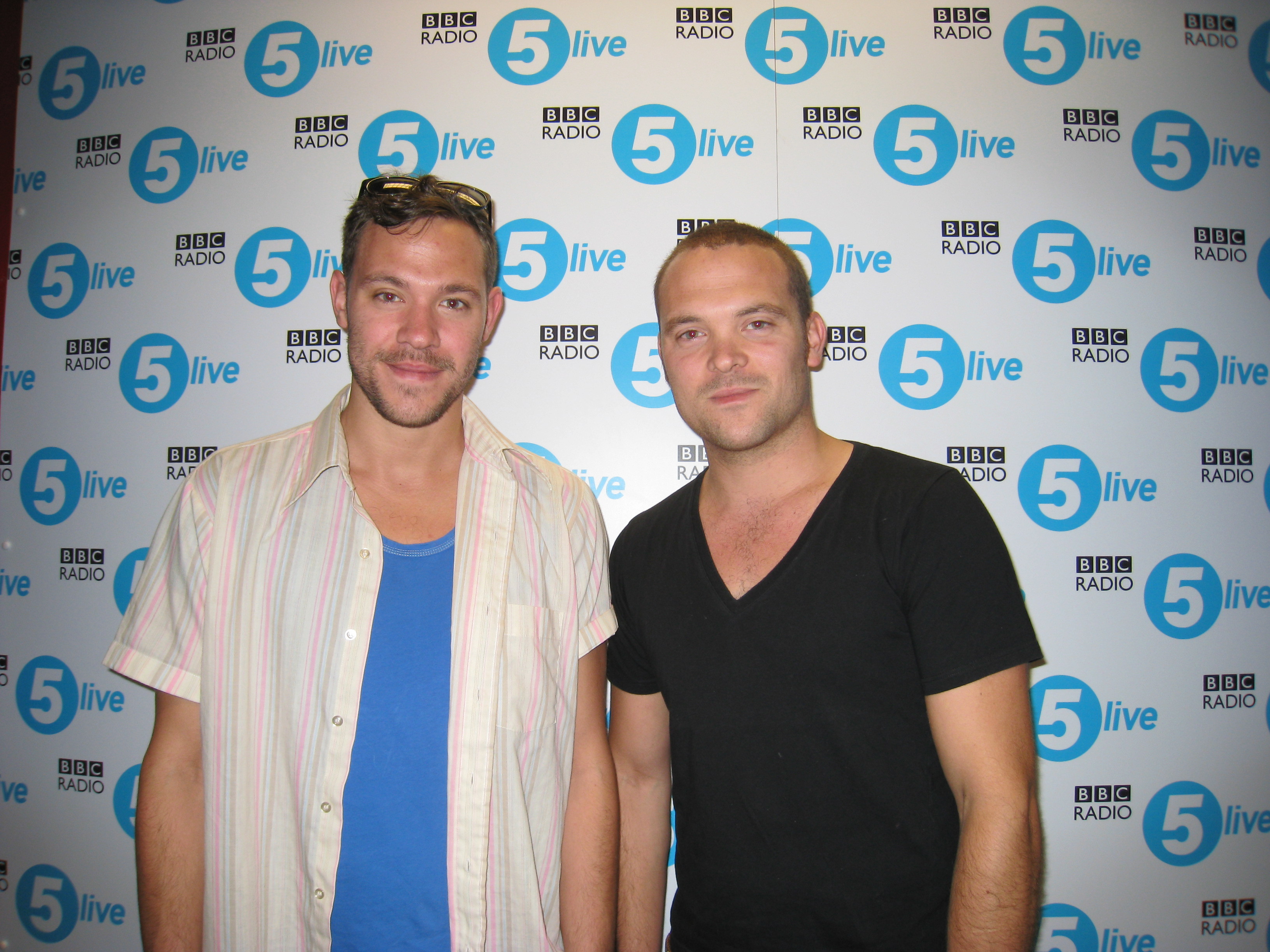 Will Young and his brother Rupert