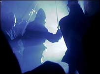 Reconstruction of murder scene