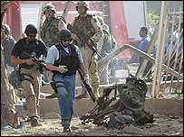 बग़दाद में रेड क्रॉस के मुख्यालय के बाहर हमला