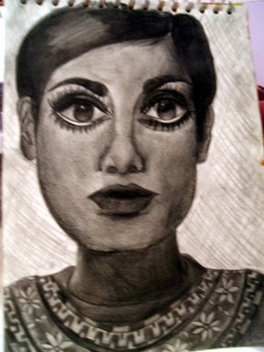 Twiggy - out of proportion though!