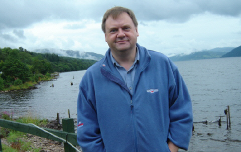 Jeff Zycinski at Loch Ness