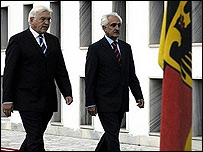 (له ښۍ خوا) د افغانستان او المان د بهرنيو چارو وزيران