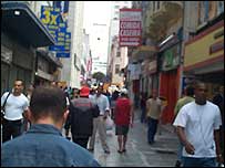 Rua do centro de São Paulo