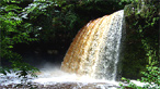Pontneddfechan waterfall. Photo: Daffud