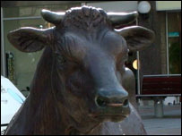 Bronze Cow