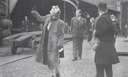 Mrs Churchill in Sunderland