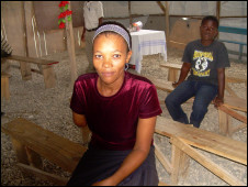 The BBC Caribbean team met Haiti earthquake survivor and amputee, Demorsie Loufille