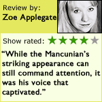 Zoe Applegate gives the show 4 out of 5 stars.