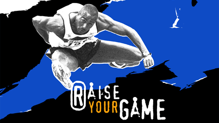 Colin Jackson and Raise Your Game logo