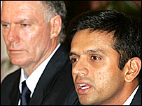 द्रविड़ और ग्रेग चैपल