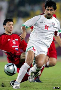 بازی ايران و سوريه - عکس از خبرگزاری دانشجويان ايران