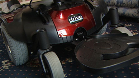 Photograph of the Drive Mambo wheelchair