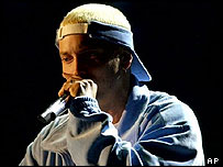 O rapper Eminem