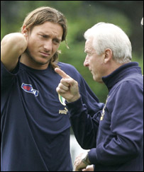 Totti e Trapattoni