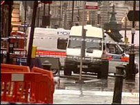 Patlayıcıların bulunduğu bölge