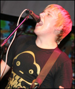 Youngster performing at the Soundwaves festival