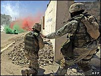 نيروهای آمريکايی در رمادی