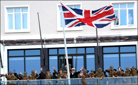 Liberation Day re-enactment