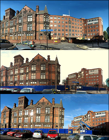 Demolition of the Jessop Hospital for Women, Sheffield