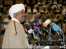 البشير يخاطب البرلمان السوداني