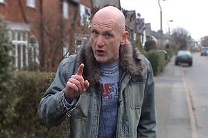 Simon enjoys evesdropping on other people's conversations - he says it gives him ideas for his poetry.