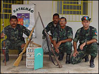 Policiais ambientais