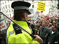 Demonstrace v Londýně