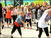 Flashmob at Manifest