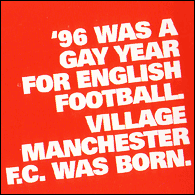 Text from one of a series of postcards designed for VMFC to promote their club. Copyright Ian Hornby and Ray Watkins