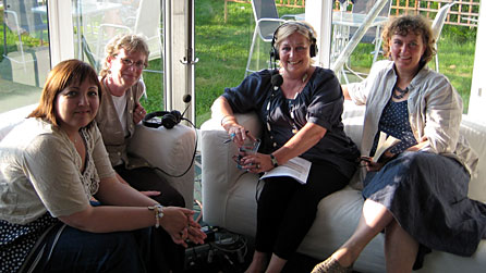 Joanna Davies, Caroline Oakley, Nicola Heywood Thomas and Claire Armitstead