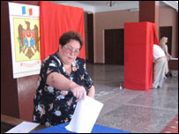 Moldova votare