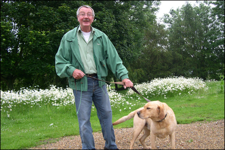 wally webb walking dog