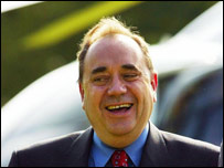 İskoçya Ulusal Partisi lideri Alex Salmond