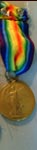 Image of Frederick Hall's Victory Medal 1914-18