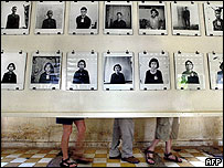 Ảnh nạn nhân của chế độ Khmer Đỏ