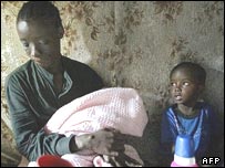 زن مبتلا به ايدز