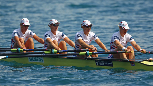 Great Britain's women's quad missed out on a place in the World Championships final - Photo: Getty